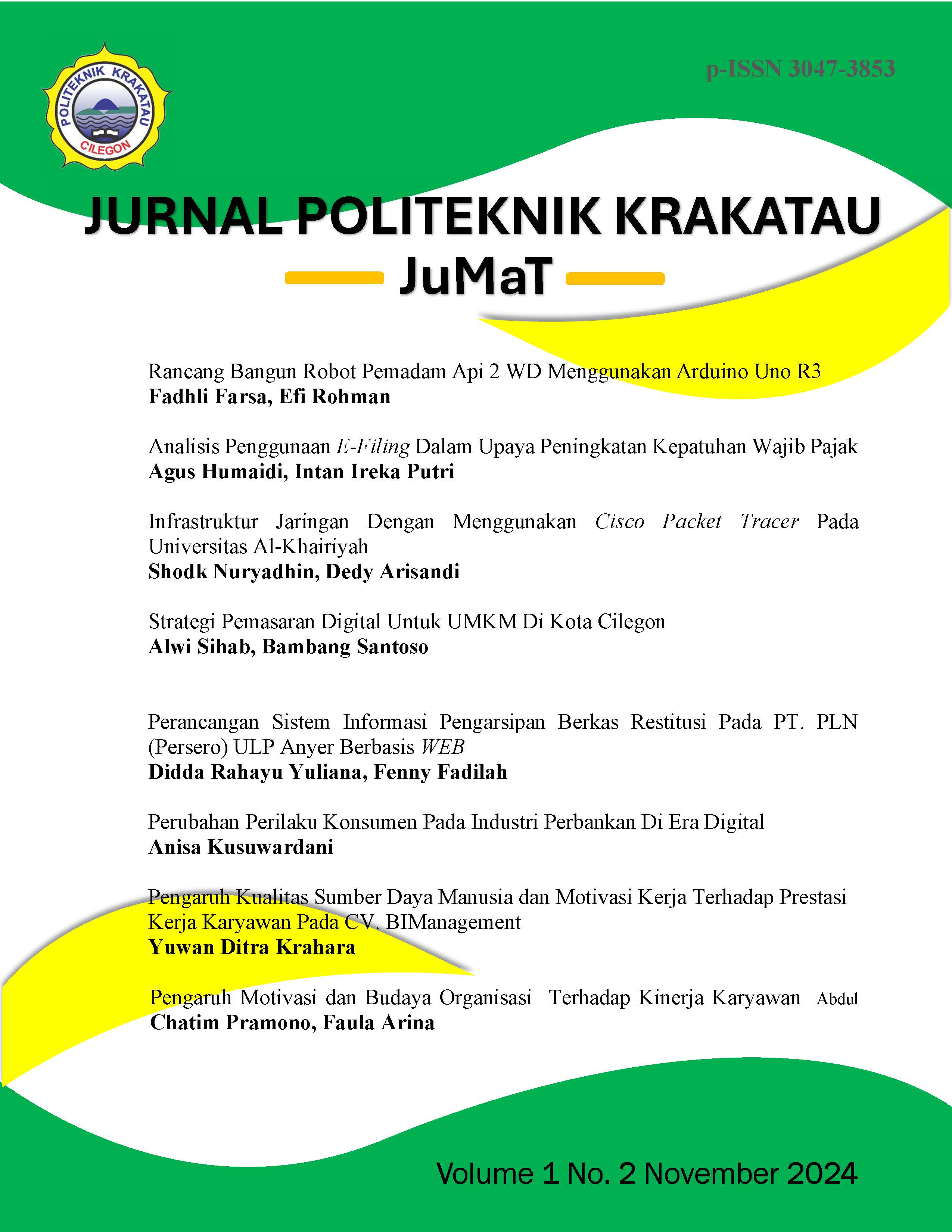 Vol. 1 No. 2 (2024): Jurnal Manajemen dan Teknik (JuMaT) | Jurnal ...